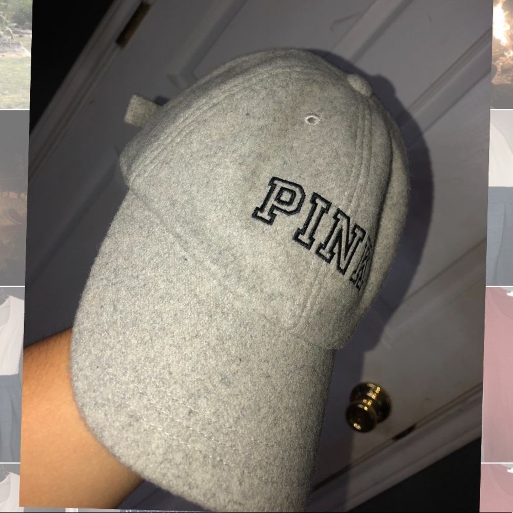 VS PINK hat.